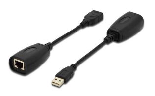 ACCESORIO ESCRITORIO DIGITUS USB EXTENDER USB CAT5/5E/6 HASTA 45M