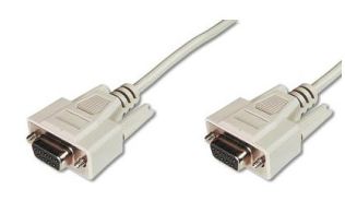 CABLE DIGITUS D-Sub9 F/F 3m serial moldeado be