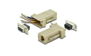 ADAPTADOR DIGITUS DB9 TO RJ45 MODULAR DB9 F RJ45 F