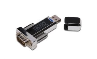 ADAPTADOR DIGITUS USB SERIAL DSUB 9M INCL. CABLE 80M USB A M/USB