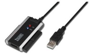 ADAPTADOR DIGITUS USB 2.0 - IDE SATA USATA IDE PSU INCLUIDO