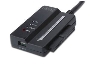 ADAPTADOR DIGITUS USB 3.0 - SATAII + IDE 3.5" INCL. FUENTE DE ALIMENTACION