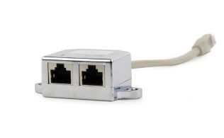 CABLE ADAPTADOR GEMBIRD RJ45 MACHO A 2x RJ45 HEMBRA