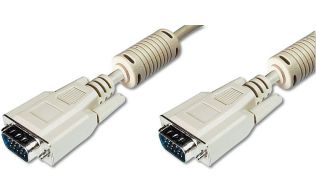 CABLE DIGITUS VIDEO VGA HD15 M/M 20M 3 COAXIAL 7C 2X FERRITA BE