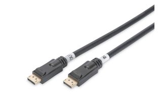 CABLE DIGITUS VIDEO Displayport DP con amp M/M 10m w/Interlock Ultra HD 4K DP