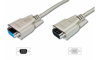 CABLE DIGITUS VIDEO ALARGADOR VGA HD15 M/F 1.8m 3CF/4C be