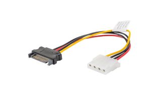 CABLE ALIMENTACION LANBERG MOLEX HEMBRA/SATA MACHO 15CM