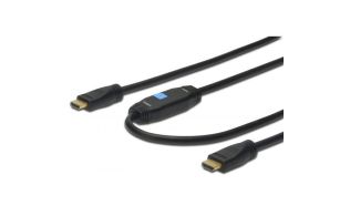 CABLE DIGITUS VIDEO HDMI ALTA VELOCIDAD TIPO A M/AMP M/M 10m w/Ethernet UltraHD