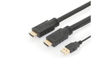 CABLE DIGITUS VIDEO HDMI alta velocidad tipo A m/amp 10m w/Ethernet UltraHD 4K