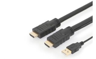 CABLE DIGITUS VIDEO HDMI alta velocidad tipo A m/amp 15m w/Ethernet UltraHD 4K