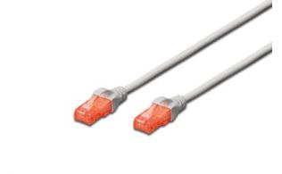 CABLE CONEXION DIGITUS CAT 6 U-UTP PVC AWG 26/7 0,5M GRIS