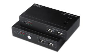 EXTENSOR KVM DIGITUS PARA USB 1 LOCAL +1 REMOTO CAT5 SIN APANTALLAR 1280X1024