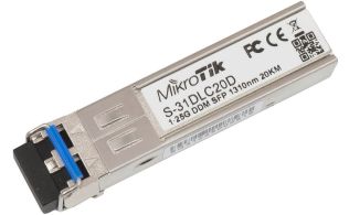 MODULO SFP MIKROTIK MONOMODO DUAL LC 20KM