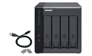 NAS QNAP DAS TR-004 4 BAHIAS