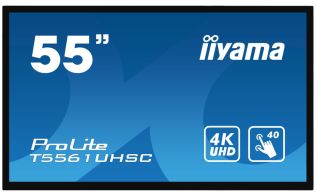 MONITOR IIYAMA TACTIL 55" INFRARROJO FULLHD USB RS232 VGA HDMI