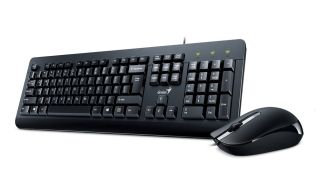 COMBO TECLADO RATON GENIUS KM 160 ALAMBRICO NEGRO