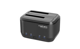 DOCKING STATION NATEC KANGAROO DUAL USB 3.0 SATA NEGRA