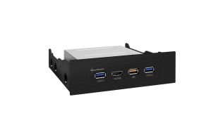 EXPANSOR PUERTOS VR USB3,0 SHARKOON 3,5" 2 X USB 3,0 1X HDMI 1 X USB CARGA RAPID