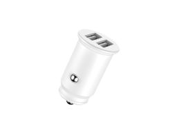 ADAPTADOR DE COCHE ENJOY BLANCO 2 USB X 5V/24A