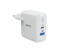 ADAPTADOR CORRIENTE ANKER POWERPORT PD+ 2 1x TIPO C 1x USB/ A BLANCO