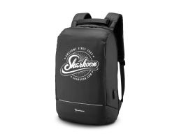 MOCHILA SHARKOON 600D CON PUERTO CARGA USB NEGRO