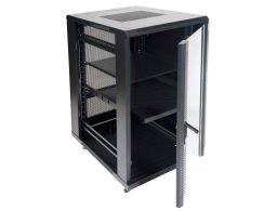 ARMARIO RACK MONOLYTH 19" (SFW) 22U SH6022 600X1000 PTA. CRISTAL