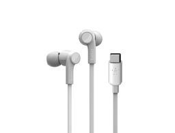 AURICULARES BELKIN ROCKSTAR BLANCO CONEXION TIPO C