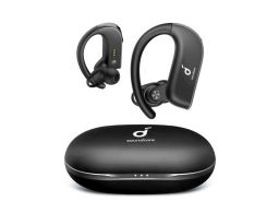 AURICULARES SOUNDCORE SPIRIT X2 NEGRO BLUETOOTH CON BASE DE CARGA