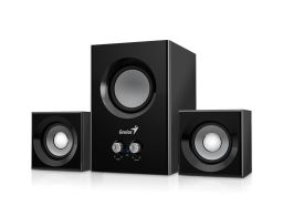 ALTAVOZ GENIUS SW2.1 375 12W ALAMBRICO NEGRO