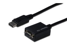 CONVERSOR DIGITUS DISPLAYPORT DP - HD15 M/H 0,15M DP 1.2 CE SW