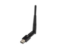 ADAPTADOR WIFI DIGITUS USB 2.0 300Mbps Realtek 8192 2T/2R antena externa WPS