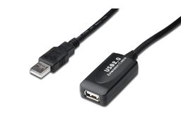 CABLE DIGITUS USB 2.0 USB A MACHO A HEMBRA 15M