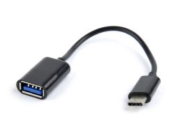 CABLE ADAPTADOR GEMBIRD USB 2.0 TIPO C MACHO A A HEMBRA