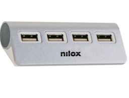 HUB NILOX 4x USB 2.0 BLANCO