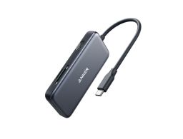 HUB USB ANKER TIPO C A 2x USB 3.0 1x HDMI 1x SD+ microSD NEGRO