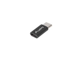 ADAPTADOR LANBERG USB 2.0 TIPO-C MACHO/MICRO-B HEMBRA NEGRO