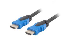 CABLE HDMI LANBERG MACHO/MACHO V2.0 CU 4K 0.5M NEGRO