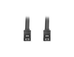 CABLE SATA III LANBERG 6GB/S HEMBRA HEMBRA CLIP METAL 30CM NEGRO