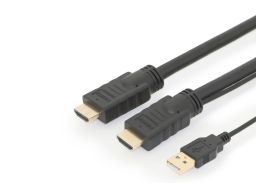 CABLE DIGITUS VIDEO HDMI alta velocidad tipo A m/amp 10m w/Ethernet UltraHD 4K