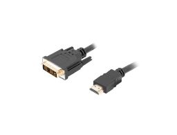 CABLE LANBERG HDMI MACHO A DVI-D 18+1 MACHO SINGLE LINK NEGRO 5 M