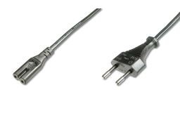 CABLE ALIMENTACION DIGITUS EURO C7 M/F 1.2M H03VVH2-F2G 0.75MM SW