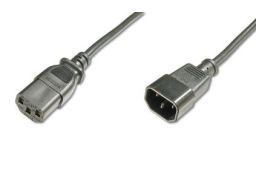 CABLE ALIMENTACION DIGITUS C14 - C13 M/H 1,2M H05 VV-F3G 0,75MM SW