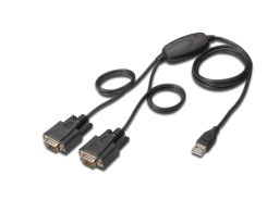 CABLE DIGITUS 1.5M USB 2.0 A CABLE  RS232*2 CHIPSET FT2232H