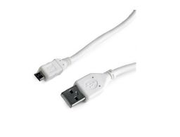 CABLE USB GEMBIRD USB 2.0 MACHO A MICRO B MACHO 1M BLANCO