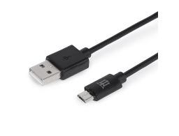 CABLE MAILLON BASIC MICRO USB 2.4 NEGRO 1M