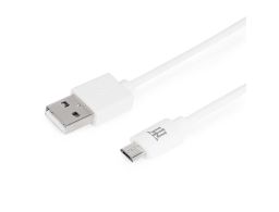 CABLE MAILLON BASIC MICRO USB 2.4 BLANCO 1M