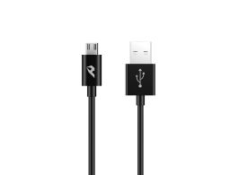 CABLE DE DATOS ENJOY NEGRO USB 20 A MICRO USB 24A LONGITUD 1M