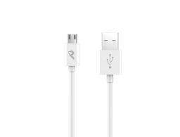 CABLE DE DATOS ENJOY BLANCO USB 20 A MICRO USB 24A LONGITUD 1M