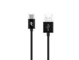 CABLE DE DATOS ENJOY NEGRO USB 20 A TIPO C 3A LONGITUD 1M