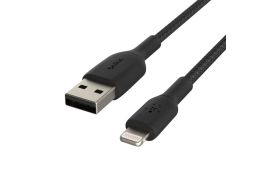 CABLE LIGHTNING BELKIN BOOSTCHARGE MACHO A USB/ A MACHO 1M TRENZADO